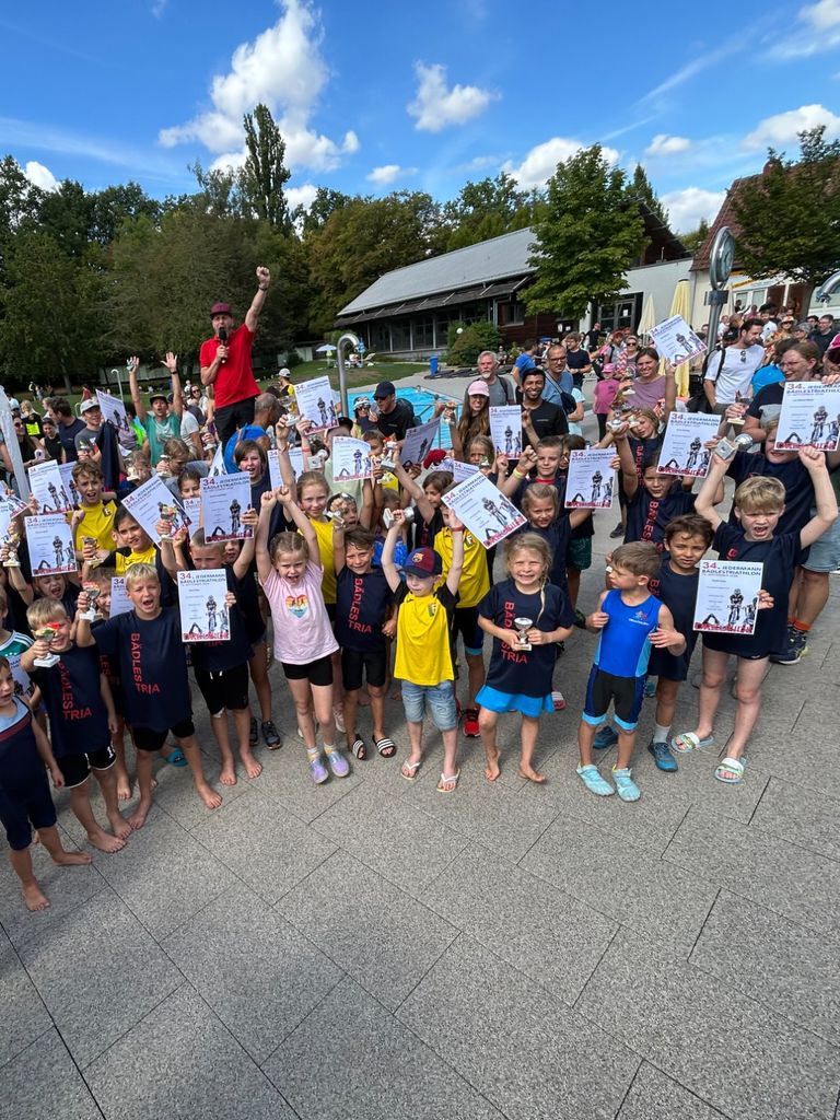 Wettkampfbesprechung mit Kids